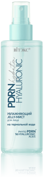 PDRN HYALURONIC hydration УВЛАЖНЯЮЩИЙ JELLY-МИСТ для лица на термальной воде