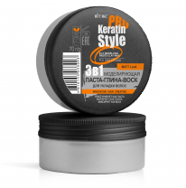 3in1 Modelling Paste-Clay-Wax for Hair Styling