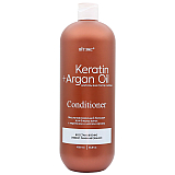 KERATIN & ARGAN OIL Восстанавливающий кондиционер для БЛЕСКА волос с КЕРАТИНОМ И МАСЛОМ АРГАНЫ