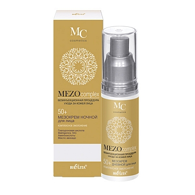 Night Face Meso Cream 50+ COMPREHENSIVE REJUVENATION