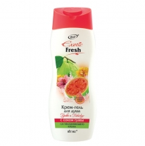 Shower cream gel “Guava and Hibiscus” with guava juice