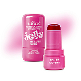 JELLY Lip&Cheek Blush-Tint, tone 02 juicy pink