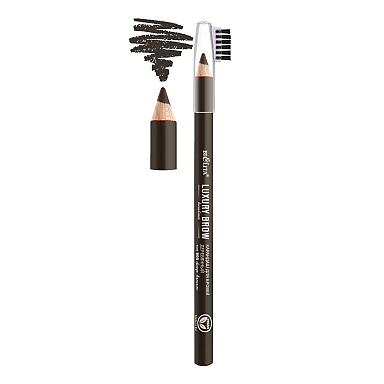 Brow Pencil Wooden, tone 605 Deep Brown