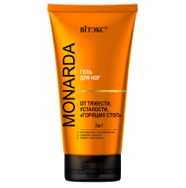 MONARDA FOOT GEL AGAINST HEAVYNESS, FATIGUE, "BURNING FEET" 3 in 1