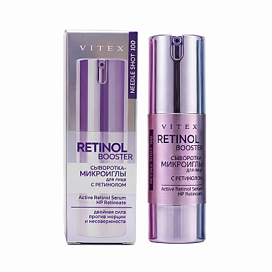 Needle Shot serum-microneedles for face RETINOL BOOSTER DOUBLE POWER AGAINST WRINKLES AND IMPERFECTIONS