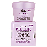 SUPER FILLER CREAM for face and skin around eyes INCREASING ELASTICITY AND RESTORING RADIANCE DAY/ NIGHT 30+