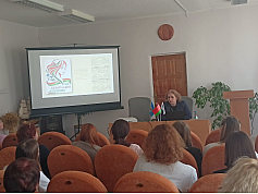 Встреча коллектива ЗАО "ВИТЭКС" с врачом акушером-гинекологом Волчок Н.В.