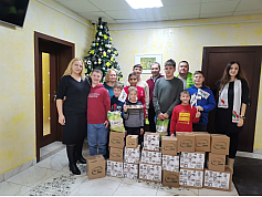 Подарки к Новому году детскому дому ЖЕМЧУЖИНКА Подарки к Новому году детскому дому ЖЕМЧУЖИНКА