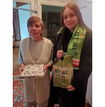 Компания ВИТЭКС поздравила Короткую В.М. с 8 Марта