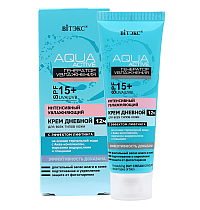 Aqua Active Интенсивный увлажняющий крем дневной 12 ч с эффектом лифтинга SPF 15 Aqua Active Интенсивный увлажняющий крем дневной 12 ч с эффектом лифтинга SPF 15