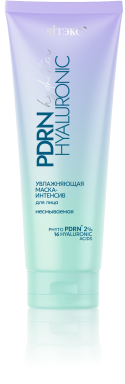 PDRN HYALURONIC hydration MOISTURIZING INTENSIVE face MASK leave-in