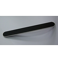 Пилочка двухсторонняя для обработки искусственных и натуральных ногтей (черная)