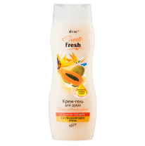 Shower cream-gel "Papaya and Paradise Flower" 