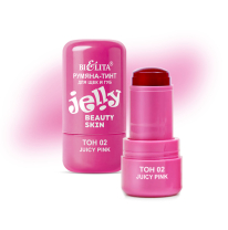 JELLY Lip&Cheek Blush-Tint, tone 02 juicy pink