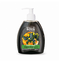 Детское жидкое мыло «Робот-тобот» с ароматом колы Belita Boys.Для мальчиков 7-10 лет