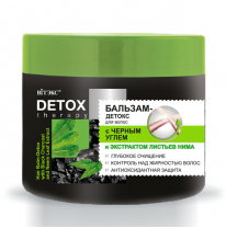Hair Balm-Detox with Black Charcoal and Neem Leaf Extract