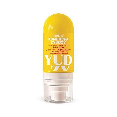 BB-cream for Glow and Even Face Tone SPF 15, Tone Universal Kombucha & Yudzy BB-cream for Glow and Even Face Tone SPF 15, Tone Universal Kombucha & Yudzy