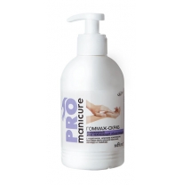 Smoothing renewing manicure gommage scrub with keratin, sea complex, raisin-seed oil, avocado and lavender