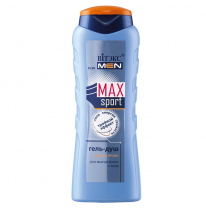 Men’s shower gel for hair and body. Triple effect