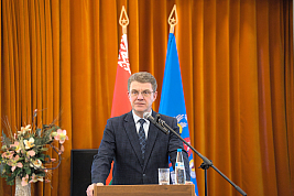 Встреча коллектива ЗАО "ВИТЭКС" с Председателем Минского горисполкома Кухаревым В.Е. Встреча коллектива ЗАО "ВИТЭКС" с Председателем Минского горисполкома Кухаревым В.Е.