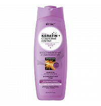 Keratin + Стволовые клетки и биотин ШАМПУНЬ для всех типов волос Восстановление и омоложение Keratin + Стволовые клетки и биотин ШАМПУНЬ для всех типов волос Восстановление и омоложение