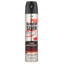 Keratin PRO Style HAIRSPRAY MAXIMUM DURABILITY AND SHINE Keratin PRO Style HAIRSPRAY MAXIMUM DURABILITY AND SHINE