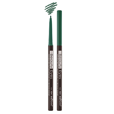 Mechanical Eye Pencil Beauty Eyes, tone 104 dark green