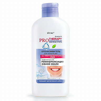 Tooth Enamel Remineralization Oral Rinse for Hypersensitive Teeth