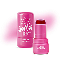 JELLY Lip&Cheek Blush-Tint, tone 02 juicy pink