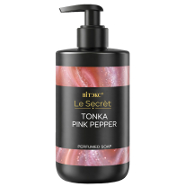 Le Secret TONKA PINK PEPPER Парфюмированное мыло для рук и тела Le Secret TONKA PINK PEPPER Парфюмированное мыло для рук и тела