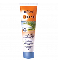 Sun-protective cream emulsion SPF 20 with sea-buckthorn oil