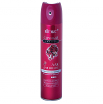 Hairspray VOLUME and POWER with pomegranate extract for extra strong fixation Hairspray VOLUME and POWER with pomegranate extract for extra strong fixation