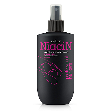 Hair Growth Spray  with Niacin 