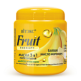 Маска ПИТАТЕЛЬНАЯ 3 в 1 для всех типов волос «Банан, масло мурумуру»