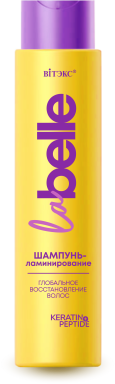 La Belle Keratin + Peptides Global Hair Revival Shampoo-Lamination