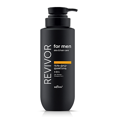 Гель-душ-шампунь 4 в 1 Revivor for Men.Skin and Hair Care Гель-душ-шампунь 4 в 1 Revivor for Men.Skin and Hair Care