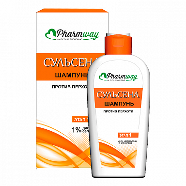 Pharmway SULSENA anti-dandruff shampoo 1% 