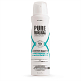PURE MINERAL Double Protection Antiperspirant with Antibacterial Complex and Aloe 