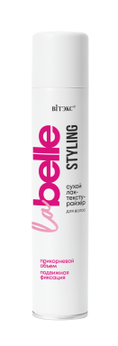 La Belle Styling dry hairspray-texturizer for root volume, flexible hold