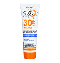 SUN PROTECTION face fluid cream SPF 30 