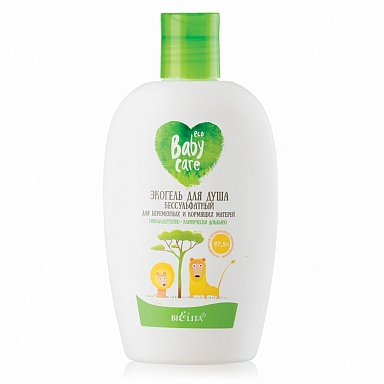 Sulfate-Free Shower Eco Gel for Pregnant and Nursing Mothers