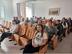 Встреча коллектива ЗАО "ВИТЭКС" с представителем правоохранительных и силовых структур