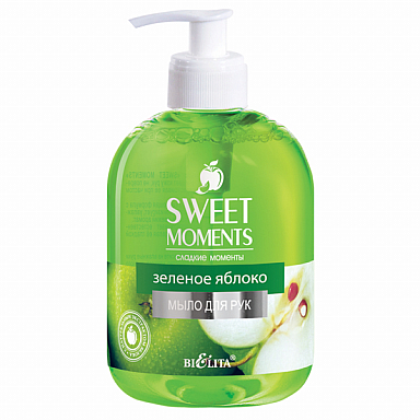 Жидкое мыло SWEET MOMENTS "Зеленое яблоко"