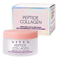 PEPTIDE COLLAGEN Крем ДЕНЬ-НОЧЬ для лица ДЛЯ УВЛАЖНЕНИЯ И УПРУГОСТИ КОЖИ