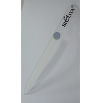 Double-sided crystal nail file for manicure (140 mm)