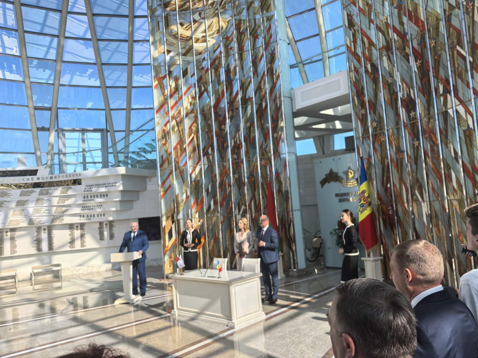 Подписание меморандума о сотрудничестве партии «Белая Русь» и партии социалистов Республики Молдова Подписание меморандума о сотрудничестве партии «Белая Русь» и партии социалистов Республики Молдова